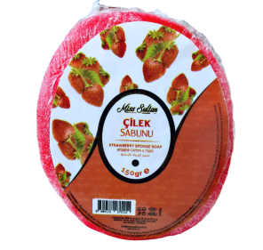 Mygło z gąbką Truskawka MISS SULTAN 150g